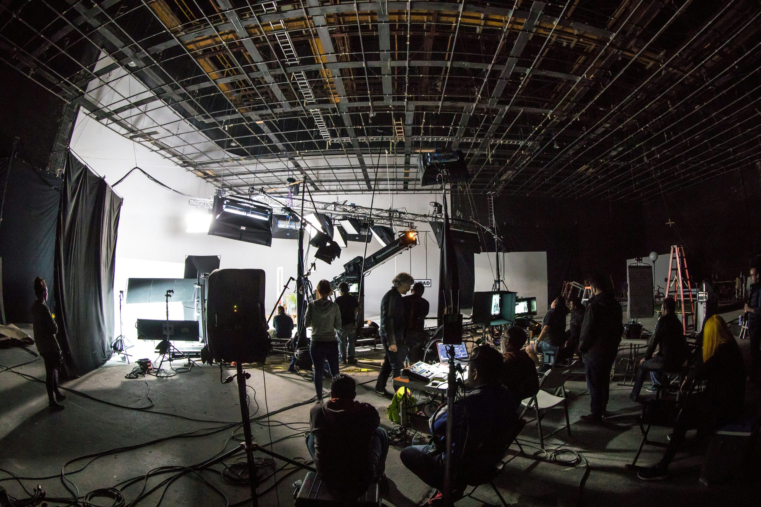 A Gofer crew shooting on location in Los Angeles